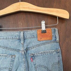 Levi's Light Blue Ankle Jeans